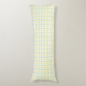 Zachte Lente Plaid Lichaamskussen (Voorkant Verticaal)