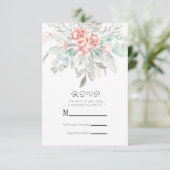 Zachte Lente Zomer Bloemige Groene Beplanting RSVP (Staand voorkant)