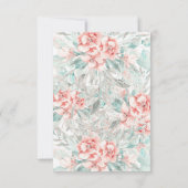 Zachte Lente Zomer Bloemige Groene Beplanting RSVP (Achterkant)