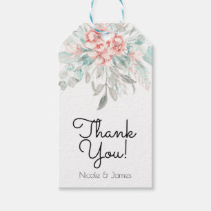 Zachte Lente Zomer Bloemrijke Groene Elegante Brui Cadeaulabel