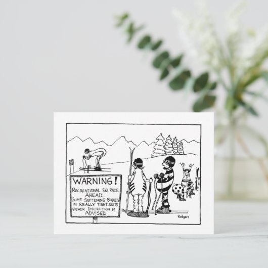 zachte lichamen briefkaart (Staand voorkant)