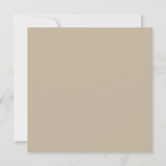 Zachte Licht Beige Achtergrond – Trouwontwerp (Voorkant)