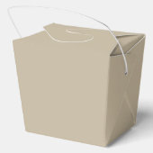 Zachte Licht Beige Achtergrond – Trouwontwerp Bedankdoosjes (Achterkant)