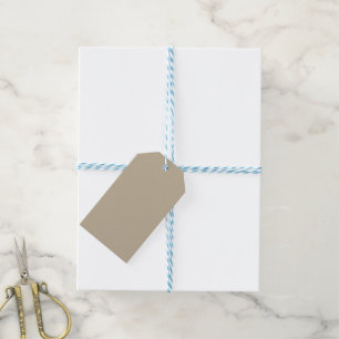 Zachte Licht Beige Achtergrond – Trouwontwerp Cadeaulabel