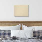 Zachte Licht Beige Achtergrond – Trouwontwerp Canvas Afdruk (Insitu (Slaapkamer))