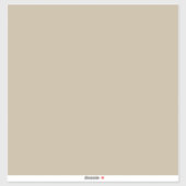 Zachte Licht Beige Achtergrond – Trouwontwerp Sticker (Vel)