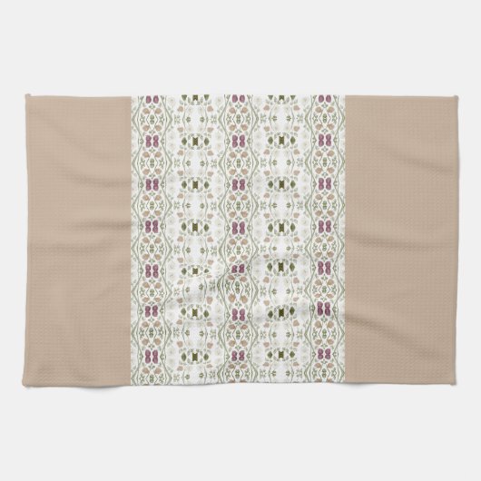 Zachte lichte pepervrucht theedoek (Horizontaal)