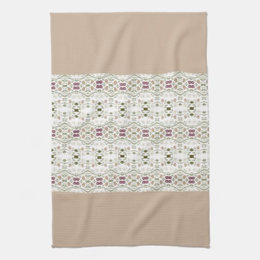 Zachte lichte pepervrucht theedoek (Verticaal)