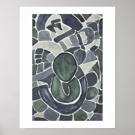 Zachte Lift Kunstprint Poster (Voorkant)