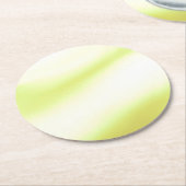 Zachte Limoen, Onderzetter papier (Gebogen)