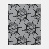 Zachte Logo fleece deken – Gezellig & Stijlvol mer (Voorkant)