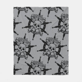 Zachte Logo fleece deken – Gezellig & Stijlvol mer