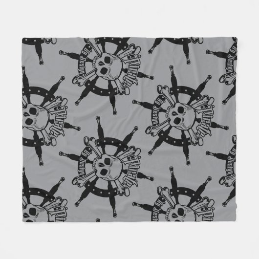 Zachte Logo fleece deken – Gezellig & Stijlvol mer (Voorkant (Horizontaal))