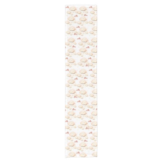 Zachte Lotus Bloesem & Vlinder Glow tafelkleed (Voorkant)