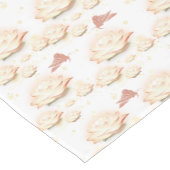 Zachte Lotus Bloesem & Vlinder Glow tafelkleed (Hoek)