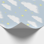 Zachte lucht wolken inpakpapier (Hoek)