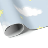 Zachte lucht wolken inpakpapier (Rol Hoek)