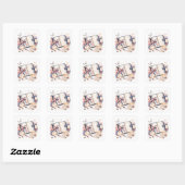 Zachte Luxe 4 juli Patriottische Stickers (Vel)