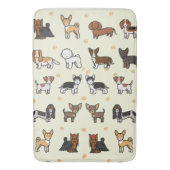 Zachte luxe geheugenschuim, honden badmat (Voorkant Verticaal)