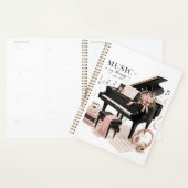Zachte Luxe Piano Oefenplanner Planner (Display)