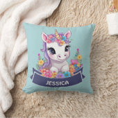 Zachte Magische Baby Eenhoorn Worp Kussen (Deken)