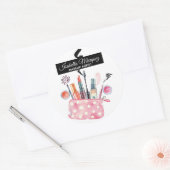 Zachte Make-up Kunstenaarstas Sticker (Envelop)
