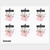 Zachte Make-up Kunstenaarstas Sticker (Vel)