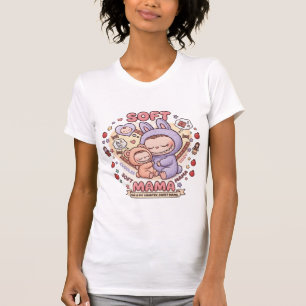 Zachte Mama Knuffels Grafische Te T-shirt