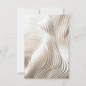 Zachte marmeren huwelijksmaaltijd keuzes RSVP (Voorkant)