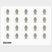 Zachte Marokkaanse Kawaii Hamsa Hamsa Hand Sticker (Vel)