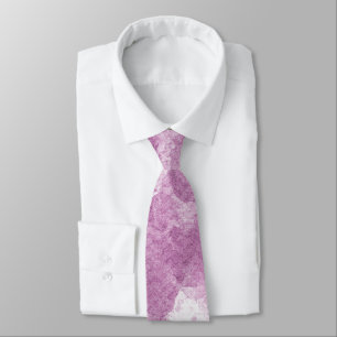Zachte Mauve Lila Waterverf Wash Patroon Stropdas