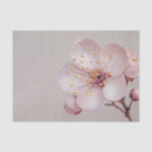 Zachte Mauve Macro Sakura Bloesem Tissuepapier (Voorkant)