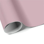 Zachte Mauve Roze Effen Cadeaupapier (Rol Hoek)