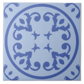 zachte medallion-rol tegeltje (Voorkant)