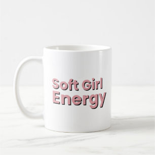 Zachte Meisjes Energie Esthetische Anime Meisje Koffiemok