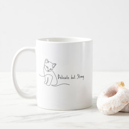 Zachte Meisjes Esthetische Coquette Mok (Met donut)