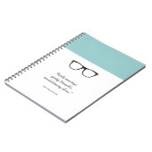 Zachte minibril notitieboek (Linkerzijde)