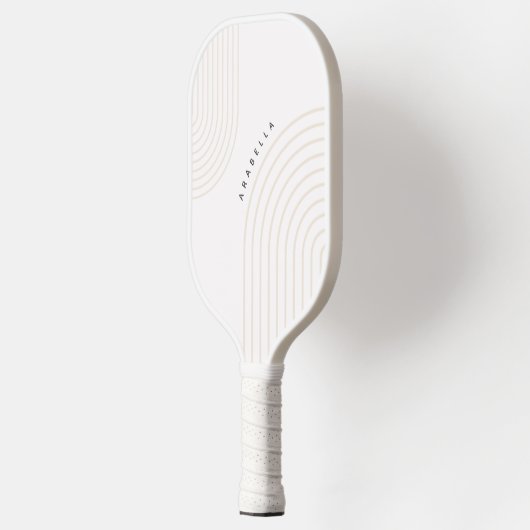 Zachte minimalistische kerken Pickleball Paddle (Links)