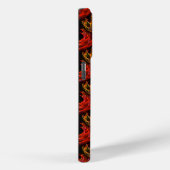 Zachte moderne boho elegante abstracte kunstpatroo Case-Mate iPhone case (Achterkant / Rechts)