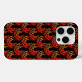 Zachte moderne boho elegante abstracte kunstpatroo Case-Mate iPhone case (Achterkant (horizontaal))