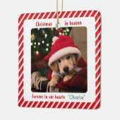 Zachte moderne huisdier-herdenkingsdoos op maat vo keramisch ornament (Links)