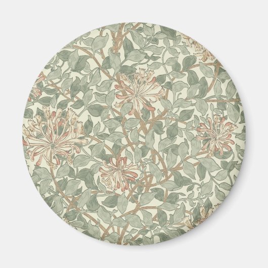 Zachte Moderne Zomer Floral Magneet (Voorkant)