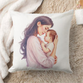 Zachte Moeder & Baby Liefde Kussen – Knus Huis Dec (Deken)