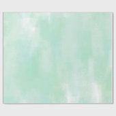 Zachte munt Abstract Cadeaupapier (Vlak)