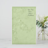 Zachte Natuur in het groen Briefpapier (Staand voorkant)
