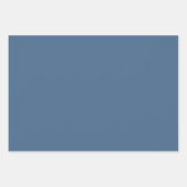 Zachte Navy, Blauw & Wit Plaid Inpakpapier Vel (Voorkant 2)