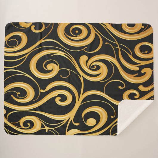 Zachte nerts sherpa deken (Voorkant (horizontaal))