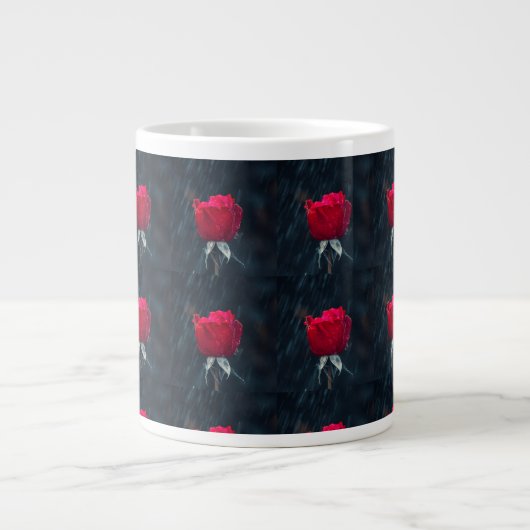 Zachte & Neutrale Mok🌹 Grote Koffiekop (Voorkant)