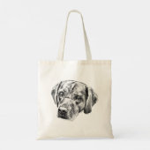Zachte ogen voor de herfst tote bag (Achterkant)