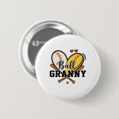 Zachte Oma Verkoopt Zachte Hart Ronde Button 5,7 Cm (Voorkant /achterkant)